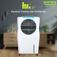 Symphony 27 L Room/Personal Air Cooler - 27 Litre, White